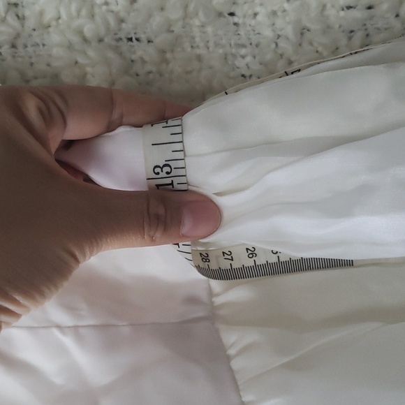 vintage white sweetheart off the shoulder dress xs/s - Picture 15 of 15